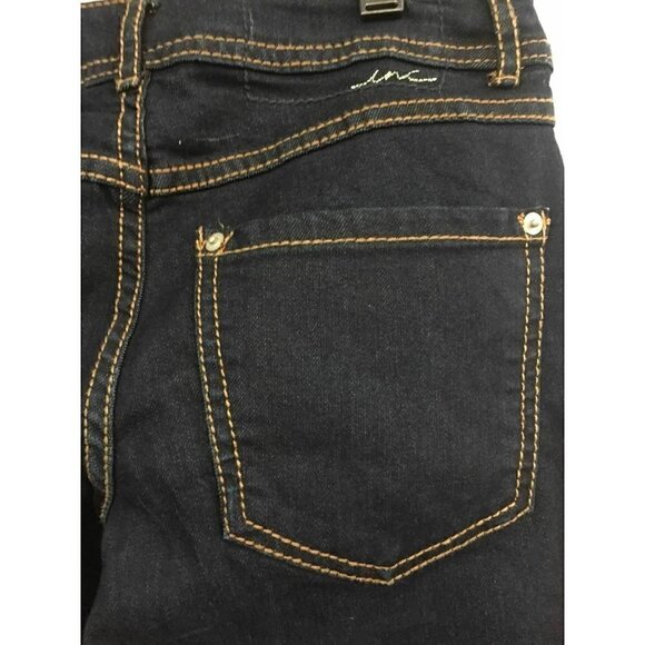 INC International Concepts Womens Indigo Denim Cur - Picture 8 of 9